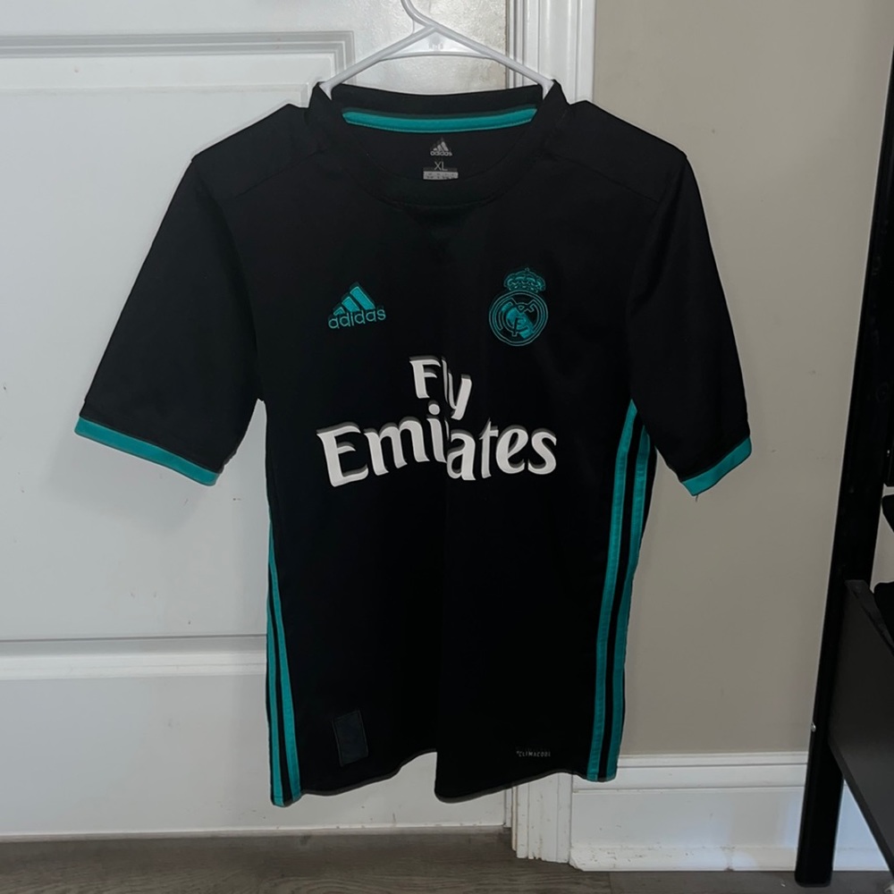 Adidas Climacool Fly Emirates Real Madrid Soccer Jersey